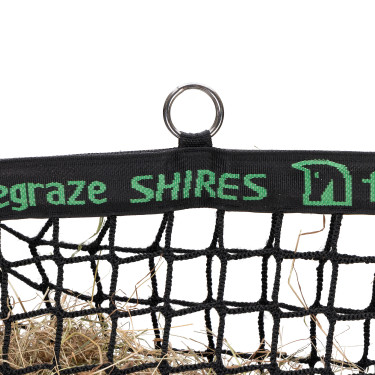 Shires FreeGraze Deluxe hooinet Zwart
