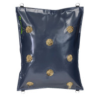 Sac à foin zippé en Pvc résistant Shires FreeGraze Marine Bleu marine