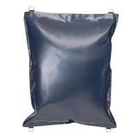 Sac à foin zippé en Pvc résistant Shires FreeGraze Marine Bleu marine