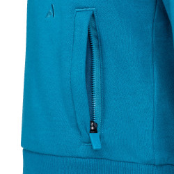 Shires Aubrion React junior ruiter kwart-zip trui IJsvogel Blauw