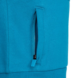 Shires Aubrion React junior ruiter kwart-zip trui IJsvogel Blauw