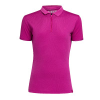 Polo technique React jeune cavalier Shires Aubrion Fuchsia Rose