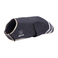 Manteau imperméable pour chien Shires Digby & Fox Noir