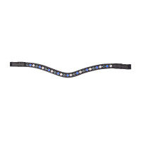 Frontal trois tons Shires Velociti Gara Noir / bleu