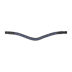Frontal deux tons Shires Velociti Gara Noir / bleu