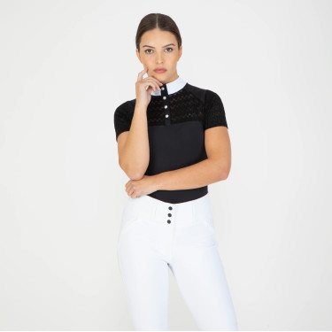 Wedstrijdshirt paardrijden Aubrion Optima VX – dames Wedstrijdshirt paardrijden Aubrion Optima VX – dames