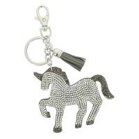 Sleutelhanger Equi-Kids Piaffer Zilver / zwart
