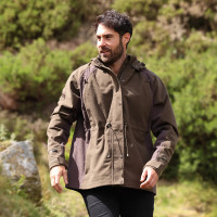 Veste zippée Heritage unisexe Shires Aubrion Olive foncé Kaki