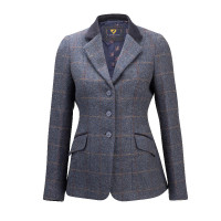 Veste Saratoga Shires Aubrion femme Carreaux genévrier marine Motifs