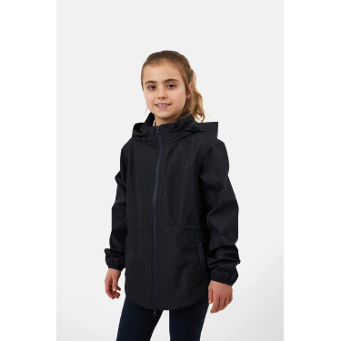 Veste imperméable Horze Fiora capuche escamotable Young Rider Veste imperméable Horze Fiora capuche escamotable Young Rider