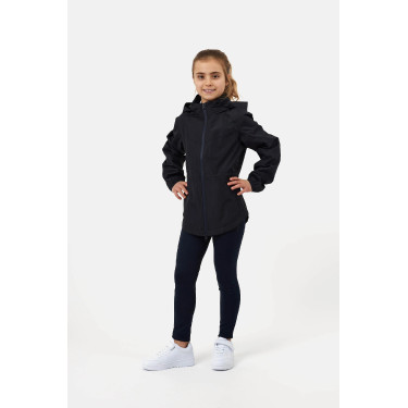 Veste imperméable Horze Fiora capuche escamotable Young Rider Veste imperméable Horze Fiora capuche escamotable Young Rider