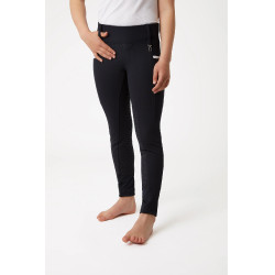 Leggings d'équitation taille haute silicone enfant Horze