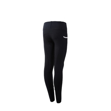 Leggings d'équitation taille haute silicone enfant Horze