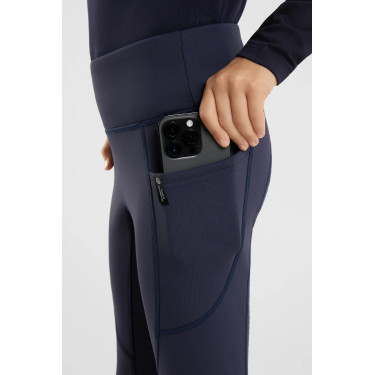 Legging thermique enfant à fond intégral Horze Greta JR Marine seaborne Blanc Legging thermique enfant à fond intégral Horze Greta JR Marine seaborne Blanc