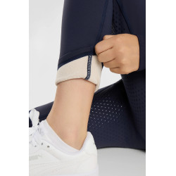 Legging thermique enfant à fond intégral Horze Greta JR Marine seaborne Blanc Legging thermique enfant à fond intégral Horze Greta JR Marine seaborne Blanc