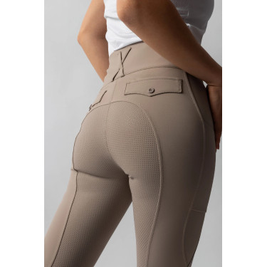 Pantalon d'équitation femme Horze Leonie grip silicone Pantalon d'équitation femme Horze Leonie grip silicone