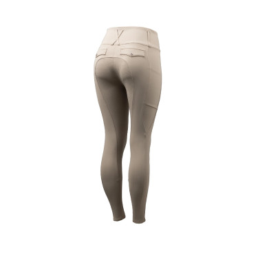 Pantalon d'équitation femme Horze Leonie grip silicone Pantalon d'équitation femme Horze Leonie grip silicone