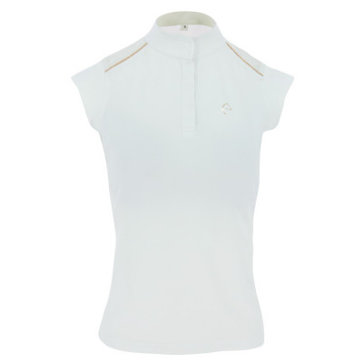 Polo Equithème Brussels Blanc