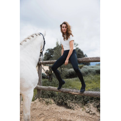 Rijlegging Horze Maia full seat dames Zwart Rijlegging Horze Maia full seat dames Zwart