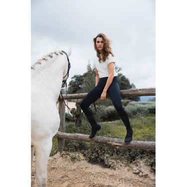 Rijlegging Horze Maia full seat dames Zwart Rijlegging Horze Maia full seat dames Zwart