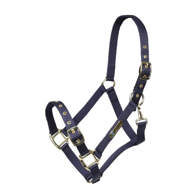 Licol réglable Shires Arma Marine Bleu marine