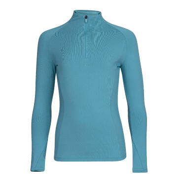 Sous-couche manches longues React jeune cavalier Shires Aubrion Brume Bleu Sous-couche manches longues React jeune cavalier Shires Aubrion Brume Bleu