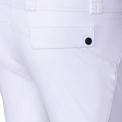 Pantalon d'équitation Optima MX jeune cavalier Shires Aubrion Blanc Pantalon d'équitation Optima MX jeune cavalier Shires Aubrion Blanc
