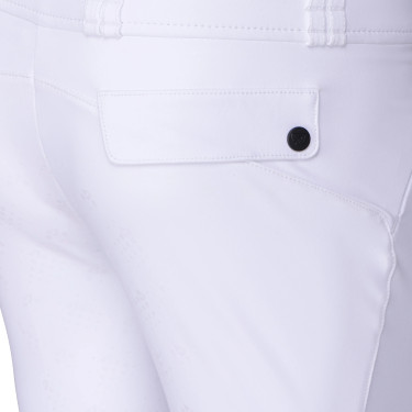 Pantalon d'équitation Optima MX jeune cavalier Shires Aubrion Blanc Pantalon d'équitation Optima MX jeune cavalier Shires Aubrion Blanc