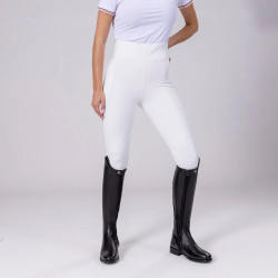 Legging d'équitation Eltar Shires Aubrion Blanc Legging d'équitation Eltar Shires Aubrion Blanc