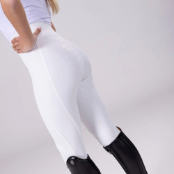 Legging d'équitation Eltar Shires Aubrion Blanc Legging d'équitation Eltar Shires Aubrion Blanc