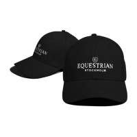 Casquette Young Rider Black White