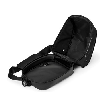 Zwarte helmtas