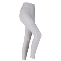 Legging d'équitation Hudson fille Shires Aubrion Blanc
