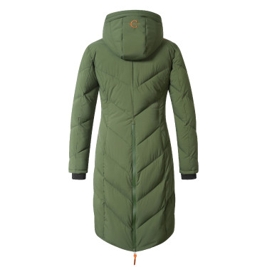 Manteau hiver AH26 femme Covalliero Vert forêt