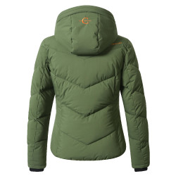 Blouson hiver AH26 femme Covalliero Vert forêt