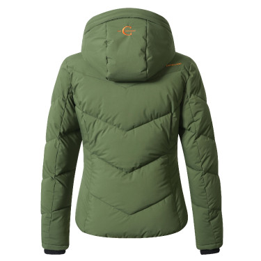 Blouson hiver AH26 femme Covalliero Vert forêt