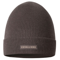 Bonnet tricoté AH26 Covalliero Milky chocolate Gris