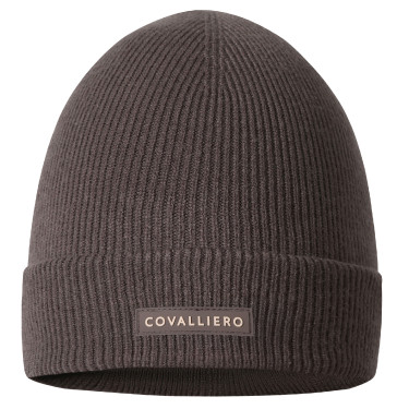 Bonnet tricoté AH26 Covalliero Milky chocolate Gris