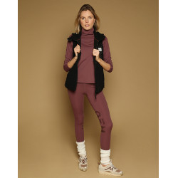 Legging Manhattan GEM Lie de vin Bordeaux