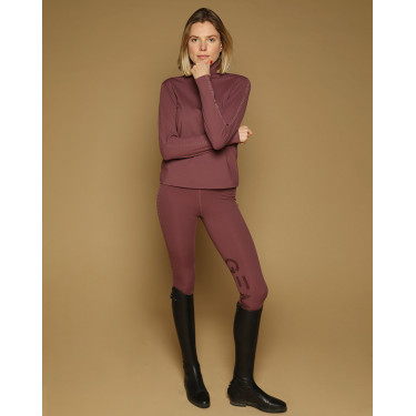 Legging Manhattan GEM Lie de vin Bordeaux