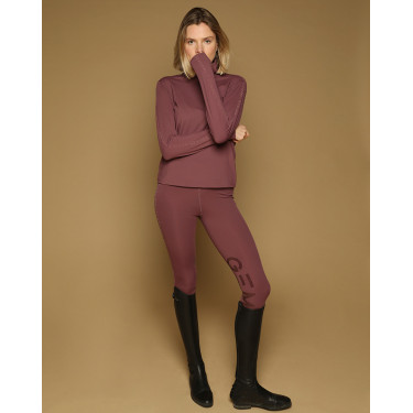 Legging Manhattan GEM Lie de vin Bordeaux