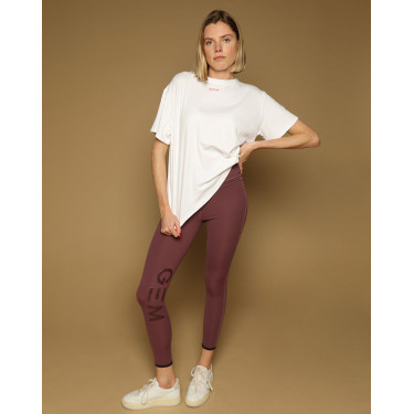 Legging Manhattan GEM Lie de vin Bordeaux