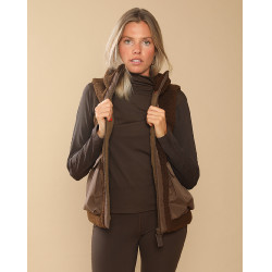 Veste molletonée Charlie GEM Chocolat Marron