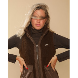 Veste molletonée Charlie GEM Chocolat Marron