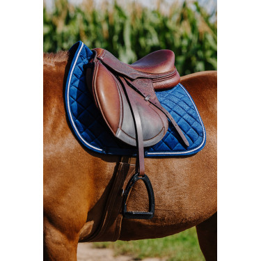 Tapis de selle Riding World Velours Bleu