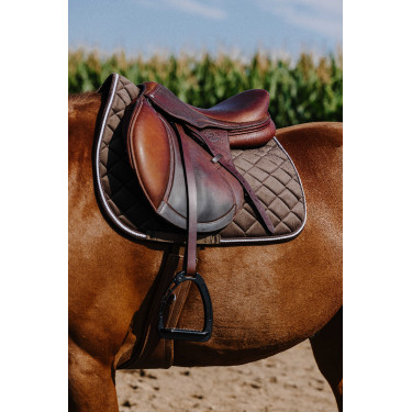 Tapis de selle d'équitation en velours Riding World