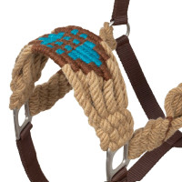 Licol en mohair motif native Pool's Licol en mohair motif native Pool's