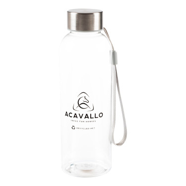 Fles van gerecycled plastic Acavallo