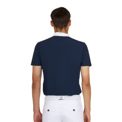 Polo homme concours coupe slim manches courtes Equestro homme