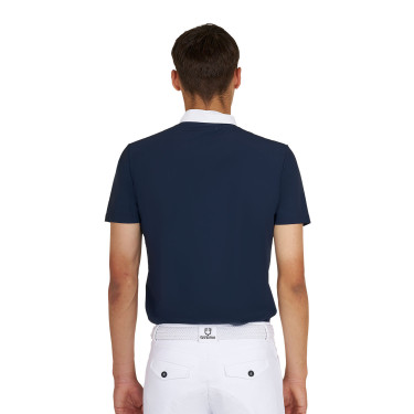 Polo homme concours coupe slim manches courtes Equestro homme